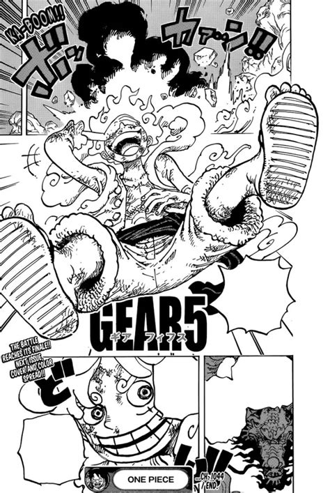 One Piece : Tous les Gears et l'éveil du fruit de Luffy, on vous explique