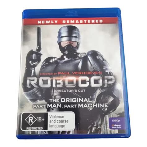 ROBOCOP (1987) REMASTERED Director's Cut - Blu Ray EUR 18,07 - PicClick FR