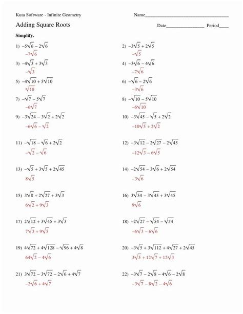 Simplify radical expressions - gertyjs