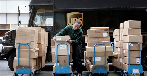 UPS system overload delays holiday packages