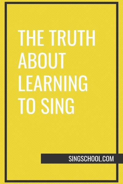 Can you learn to sing better? — SINGSCHOOL