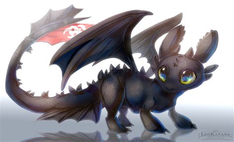 =HTTYD= Night Fury Toothless by LeoKatana on DeviantArt