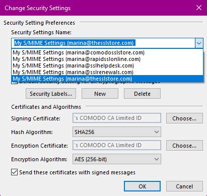 How to Install E-mail Signing Certificates on Outlook