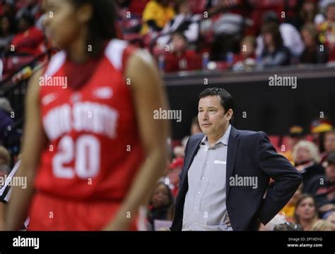 January 02 15: Ohio State coach Kevin McGuff during a Big 10 women's ...