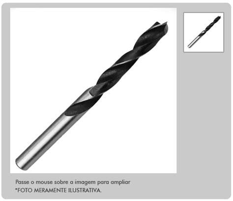 Brocas 3 Pontas P/Madeira – Veigafer