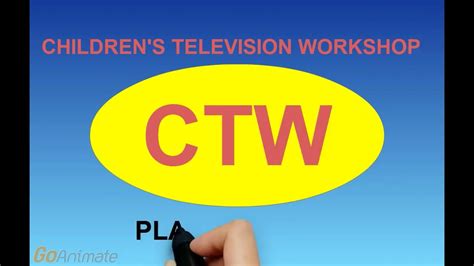 (REUPLOAD) CTW/Sesame Workshop logo history (GoAnimate version, HIGHEST-VIEWED) - YouTube