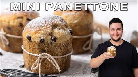 Make Your FIRST Panettone With This Recipe: Mini Panettone with Chocolate Chips - YouTube