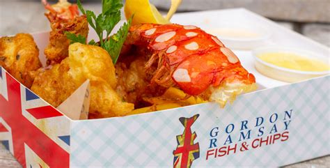 Gordon Ramsay Fish and Chips opens at Icon Park Orlando, British Food ...