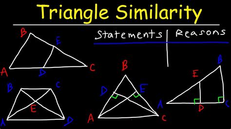 Proving Triangles Similar Proofs