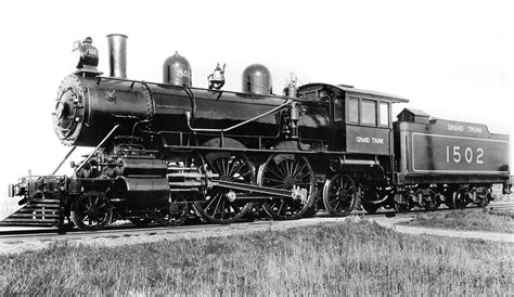 Grand Trunk Railway 4-4-2 Atlantic steam locomotive # 1502… | Flickr