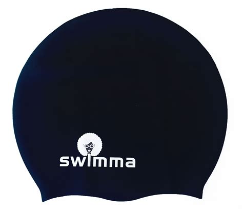 Afro-Kids Black – Swimma Caps