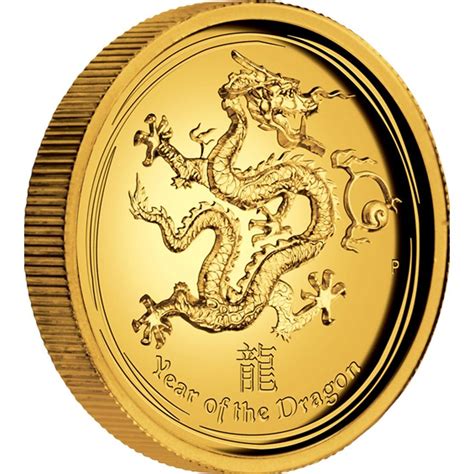 Year of the Dragon 1oz Gold Proof Coin - Australian Lunar Series II