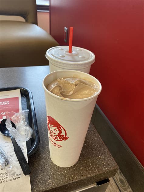 So they gave me my frosty in a medium drink cup : r/wendys