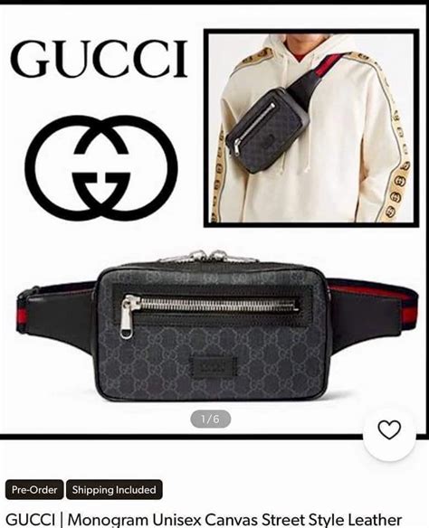 Gucci belt bag, Men's Fashion, Bags, Belt bags, Clutches and Pouches on ...