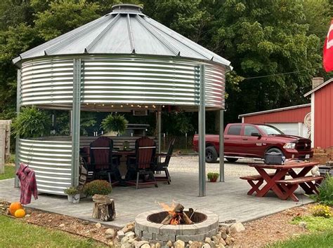 Grain Bin Gazebos | Sioux Steel Company