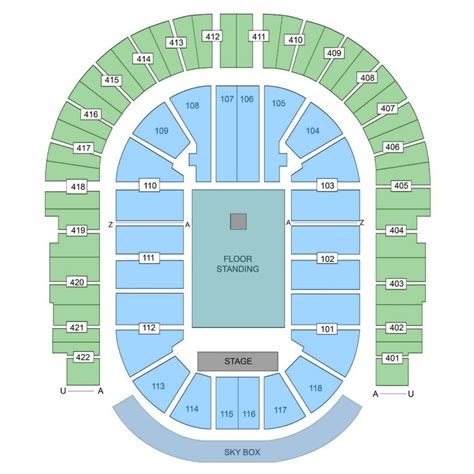 02 Arena London Seating Plan