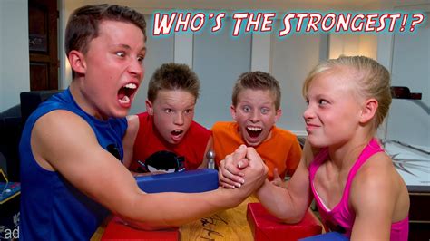 Who is the Strongest Ninja Kid? WWE SuperStar Challenge! - YouTube