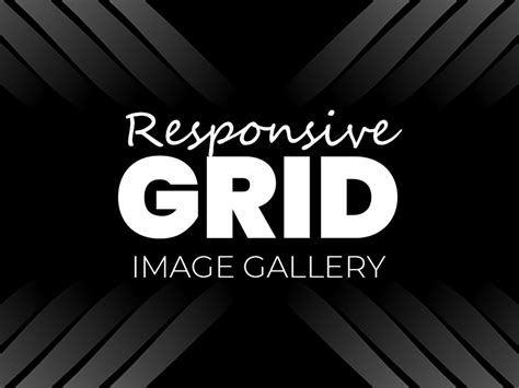 Responsive Grid image Gallery using HTML CSS by divinectorweb on Dribbble