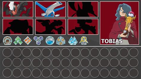 Tobias Pokemon Team Before Sinnoh League - YouTube