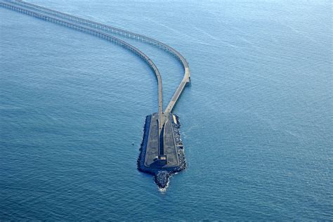 Chesapeake Bay Bridge Tunnel in Chesapeake, VA, United States - harbor ...