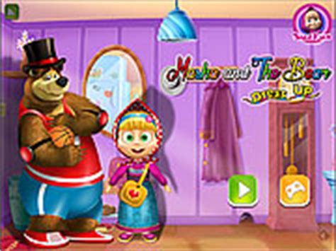 Masha And The Bear Dress Up Game - Fun Girls Games