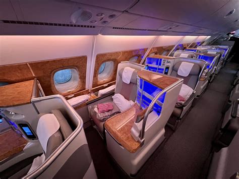 Emirates Business Class A380