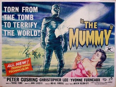 THE MUMMY 1959 Landscape - Hammer Horror B Movie Posters Wallpaper ...