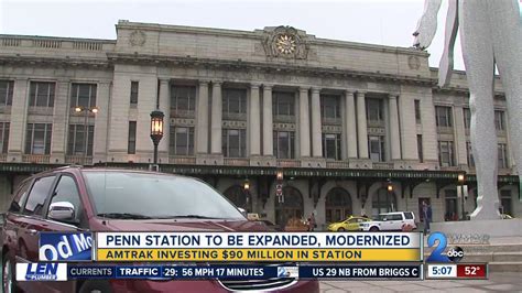 Amtrak to invest $90 Million for Baltimore Penn Station improvements