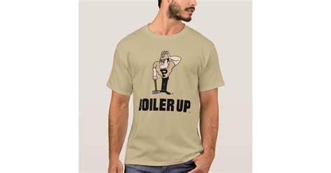 Purdue University | Boiler Up Purdue Pete T-Shirt | Zazzle