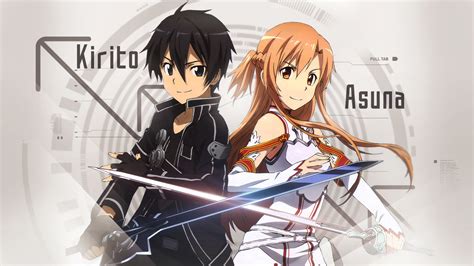 Asuna and Kirito Wallpaper - WallpaperSafari