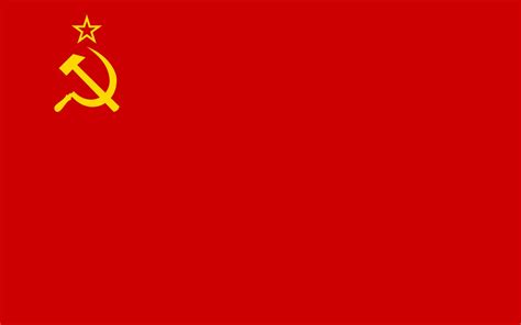 Red flag of the USSR : Red