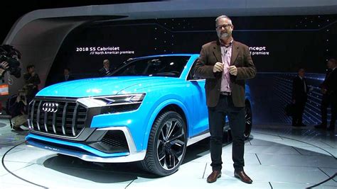 Audi Q8 hybrid SUV coupe concept revealed in Detroit | video - Car News | CarsGuide