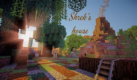 Shrek's swamp house Minecraft Map