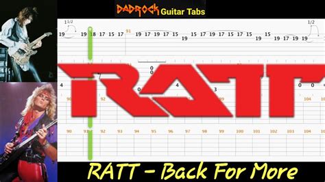 Back For More - RATT - Guitar TABS Lesson - YouTube