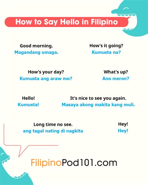 Greetings In Filipino