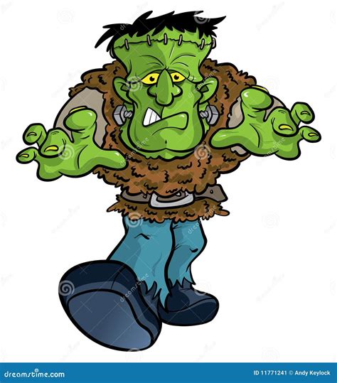 Frankenstein Monster Vector Illustration | CartoonDealer.com #29364292