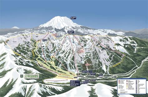 Crystal Mountain Trail Map | OnTheSnow