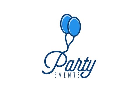 Party Event Logo Graphic by WANGS · Creative Fabrica