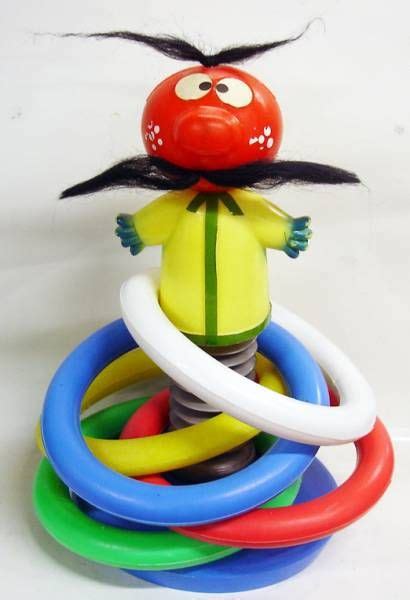 The Magic Roundabout - Zebedee - Rings game figure - CLD