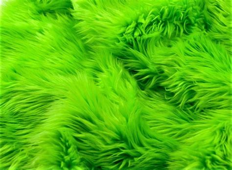 Lime Green Luxury Shag Faux Fur Fabric by the Yard 60 - Etsy