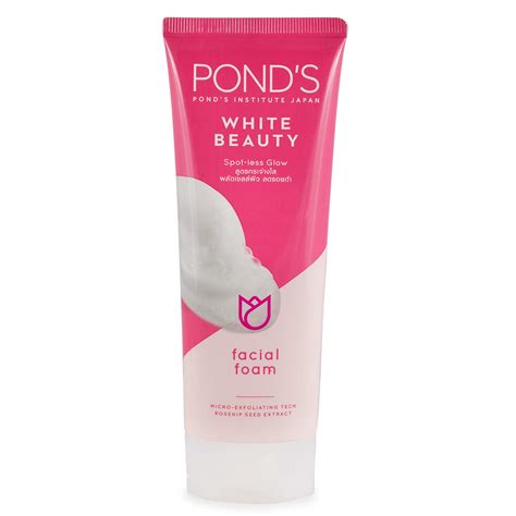 POND's White Beauty Facial Foam Face Wash Lightening Acne Skin Cleanser ...