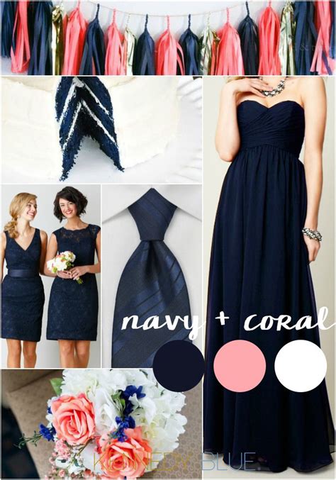 Searching for the perfect nautical wedding color palette? Navy ...
