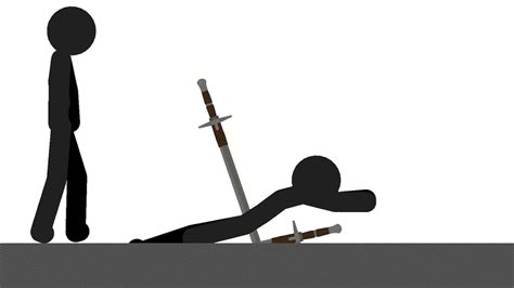 Stickman animation The Sword Fight part 1 - YouTube