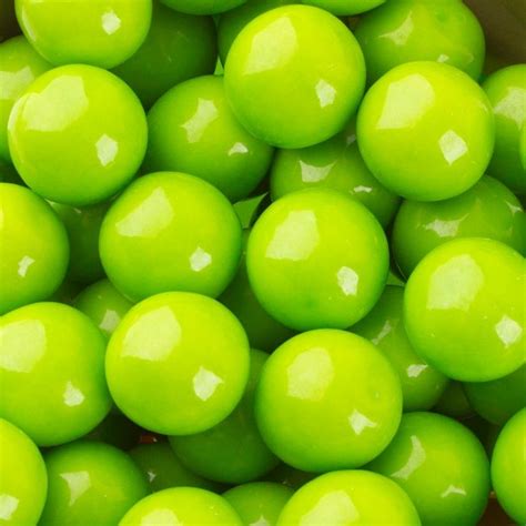 Green Gumballs - Apple • Gumballs • Gumballs, Bubble Gum & Chewing Gum • Bulk Candy • Oh! Nuts ...