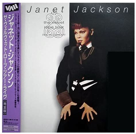 Janet Jackson – The Velvet Rope Tour - Live In Concert (1998, Laserdisc ...