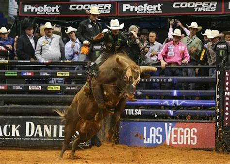 Professional Bull Riders' Champion Bull Bushwacker gets Bushwacked ...