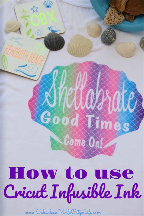 How to use Cricut Infusible Ink - Suburban Wife, City Life