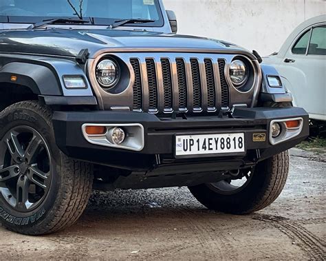 Buy Latest Wrangler Style ABS Front Grill for Thar 2020+