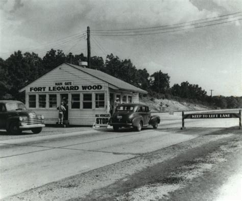 Fort Leonard Wood Main Gate Entrance - Fort Leonard Wood Historic Tour ...