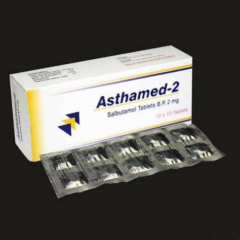 Asthamed 2mg Salbutamol Tablets Bp General Medicines at Best Price in Mumbai | Medico Remedies Ltd